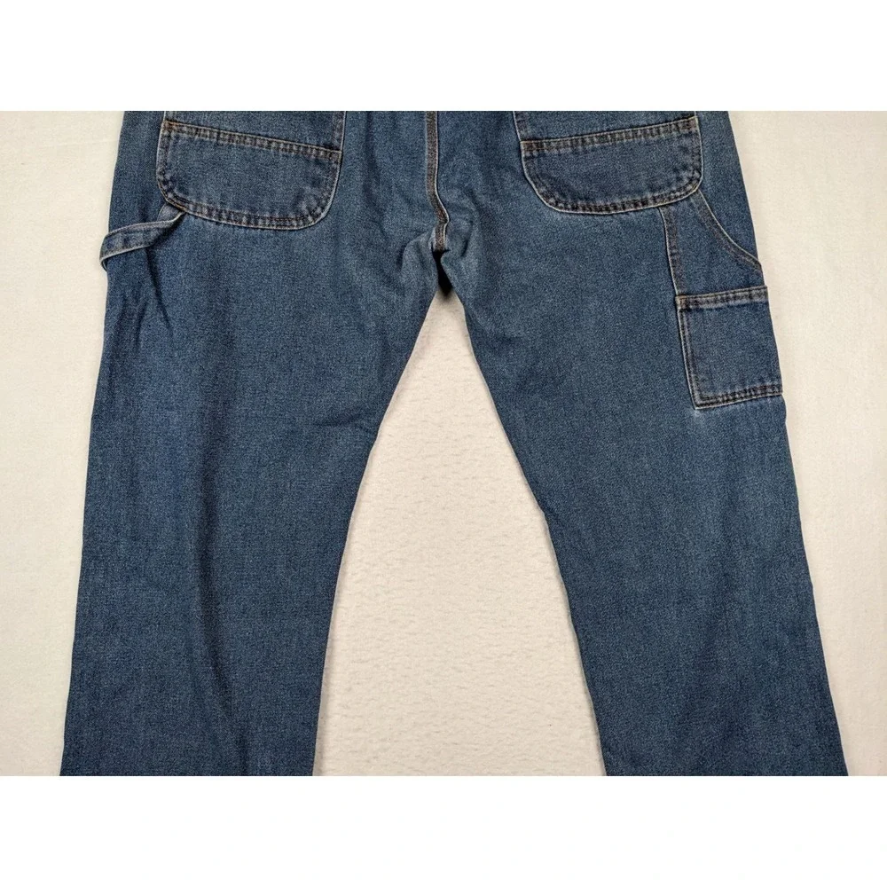 Key Mens Blue Denim Jeans Size 40 X 32 Cotton Blend